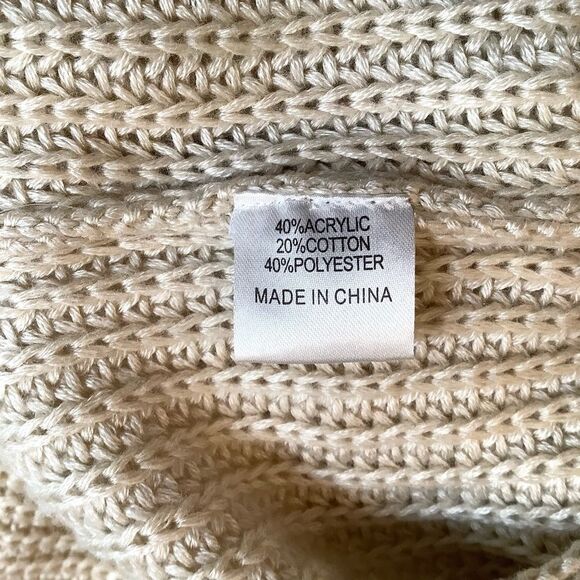 Rumor Boutique Chunky Knit Sweater Euc - Picture 5 of 6